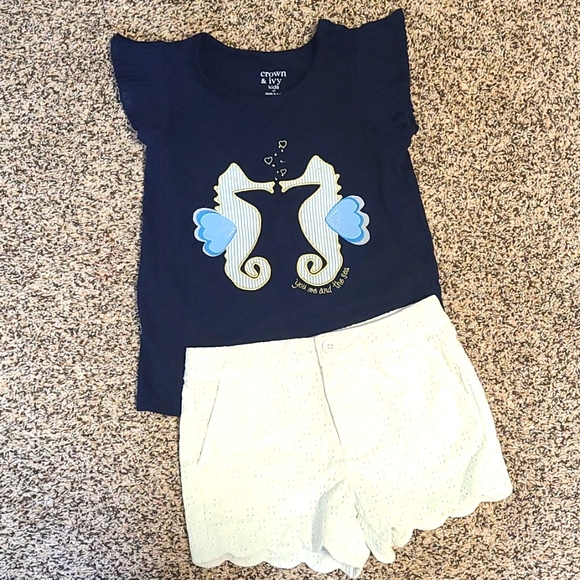 crown & ivy Other - Crown and Ivy 3t shorts outfit